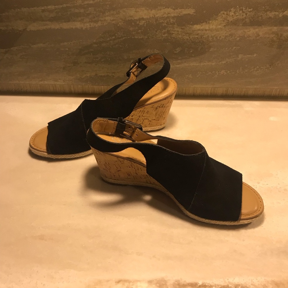 Franco Sarto Sling Back Wedges